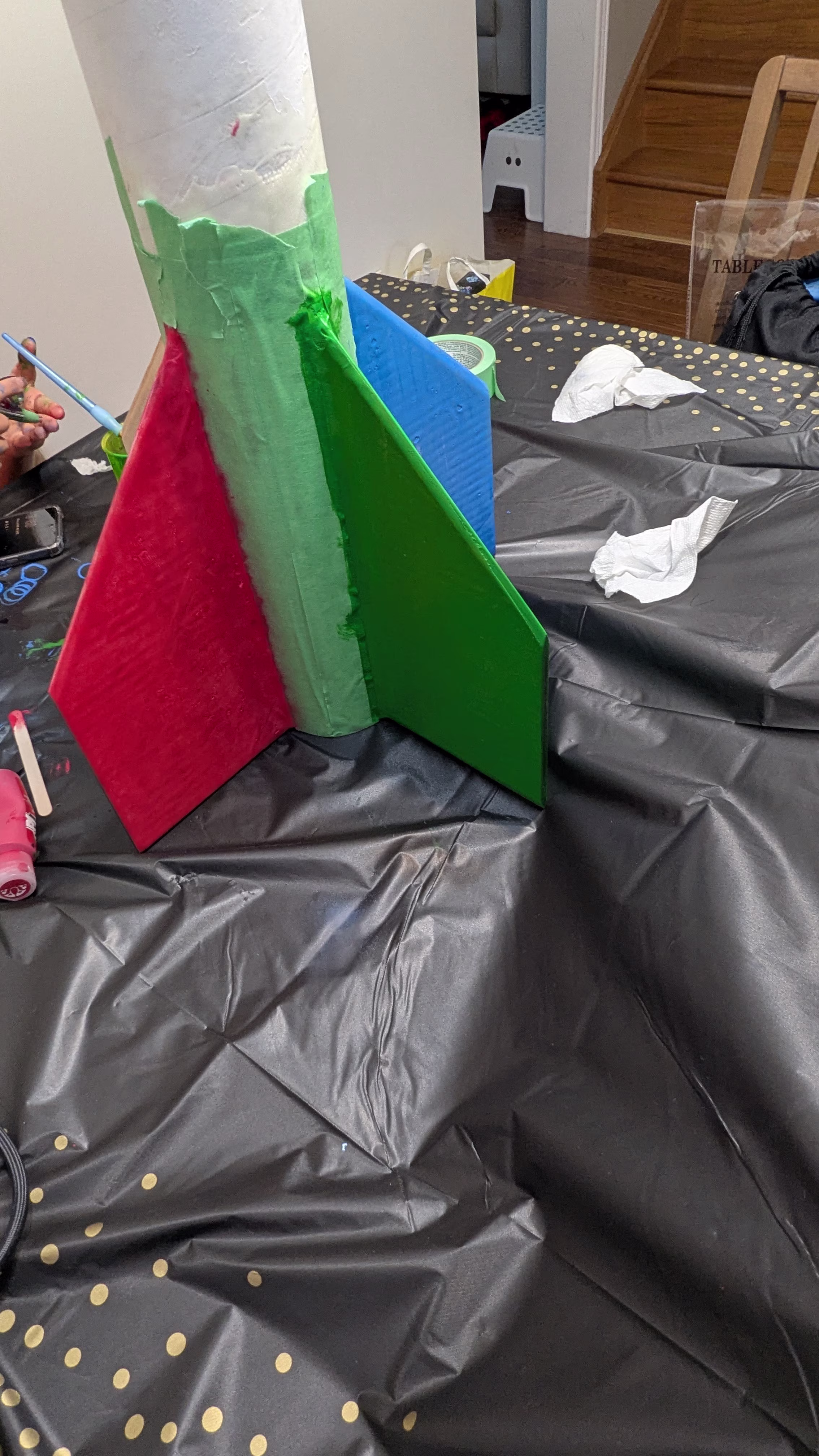 Coloring the fins